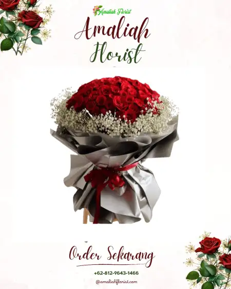 Buket Bunga Garden Wedding Puncak
