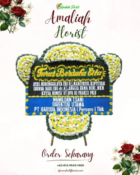 Papan Bunga Duka Garden Wedding Puncak